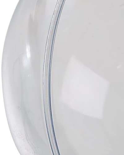 Rayher 3945737 - Bolas de plástico, 2 mitades de la esfera, diámetro: 20 cm, color: transparente.