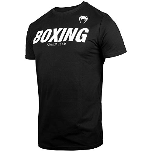 VENUM Boxing Vt Camiseta, Hombre, Negro/Blanco, L