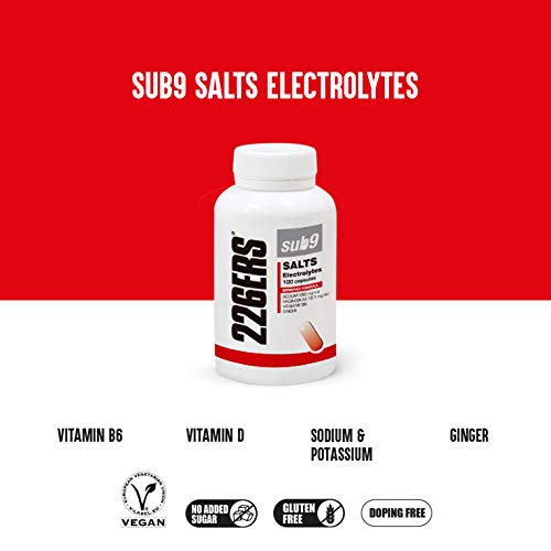 226ERS Sub9 Salts Electrolytes | Sales Minerales Con Vitaminas Y Jengibre, Electrólitos - 100 Cápsulas