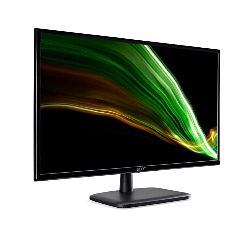 Acer EK240YC - Monitor de 24" Full HD (1920x1080, 16:9, 250 Nits, Tiempo de Respuesta 5 ms G2G, AMD FreeSync, HDMI, VGA) Color Negro