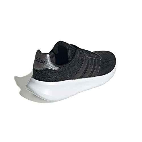 adidas Lite Racer 3.0 Shoes, Zapatillas de running Mujer, Core Black Core Black Iron Met., 40 2/3 EU