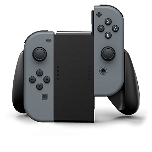 Agarre cómodo Joy-Con para Nintendo Switch: Negro