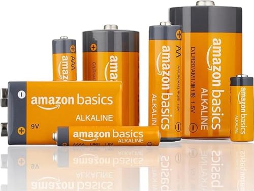 Amazon Basics Pilas alcalinas AA de 1,5 voltios, 48 Unidad, gama Performance (el aspecto puede variar)