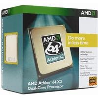 AMD Athlon 64 X2 5200+ - Procesador de Doble núcleo (procesador Athlon 64 2600 MHz, zócalo AM2 1000, FSB 2048 KB 65 W F3)