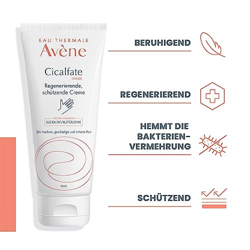 Avène Cicalfate - Crema regeneradora protectora para manos, 100 ml