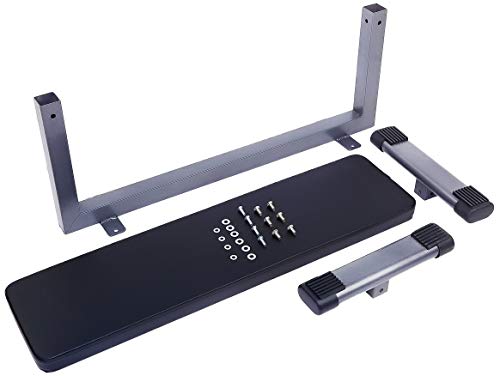 BalanceFrom Banco de ejercicios de entrenamiento de peso plano con marco de acero, capacidad de 600 libras