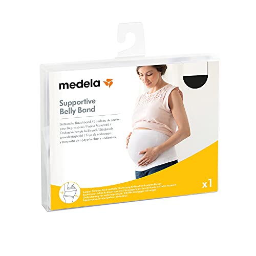 Banda abdominal Medela de apoyo para el embarazo y la cama semanal para apoyo del abdomen y alivio adicional.