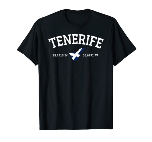 Bandera de España de Tenerife Camiseta