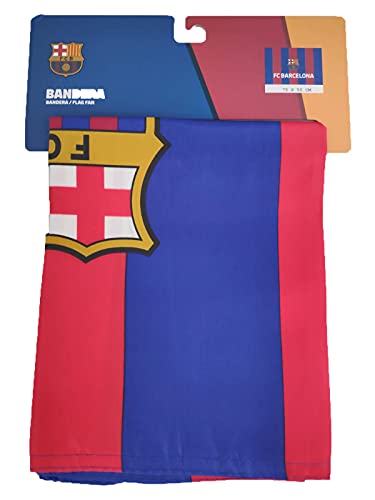 Bandera Oficial Diseño Vertical Blaugrain con Escudo Medidas 75x50 cm Producto Oficial Licencia