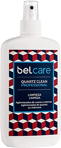 BELCARE - Kit para Limpiar Encimeras de Cuarzo, Silestone y Compac, Pack de 3 Productos (Spray Limpiador 200 ml + Reparador 200 ml + Spray Abrillantador 200 ml)
