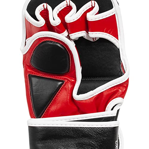 BENLEE Rocky Marciano Boxhandschuhe MMA Sparring Glove Striker - Guantes de Boxeo para Combate, Color Negro, Talla L/XL
