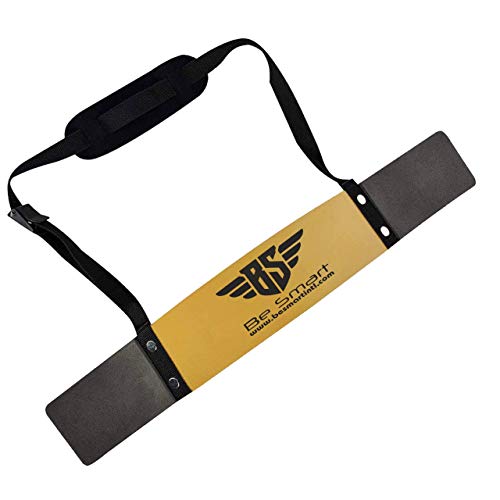 BeSmart BS Biceps aislador Blaster barra de levantamiento de pesas brazo entrenamiento bombardero Curl (dorado)