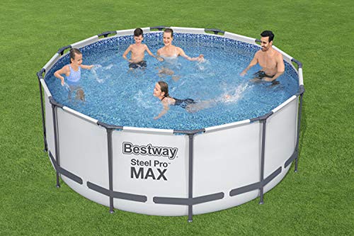 Bestway Steel Pro MAX™ 12' x 48"/3.66m x 1.22m Pool Set, Multicolor