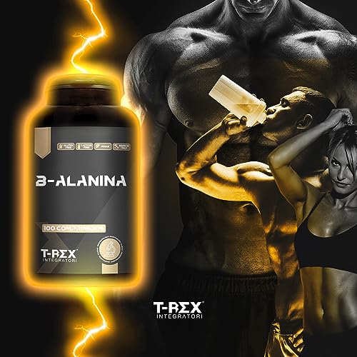Beta Alanina 100 comprimidos de 1500mg con vitaminas B1-B6-E. Contrarresta la formación de ácido láctico. Mejora la resistencia y los tiempos de recuperación.