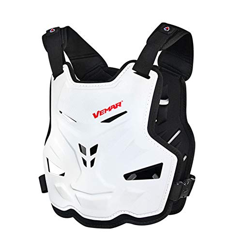 BIlinli Motocicleta Adulta Dirt Bike Body Armor Equipo de protección Pecho Protector de Espalda Chaleco de protección para Motocross Esquí Patinaje Snowboard