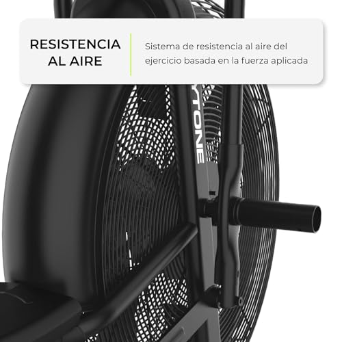 Bodytone Airbike Bicicleta indoor con resistencia al aire, con pantalla LCD - ZROBv1