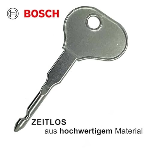 Bosch Silca BH11 - Llave de encendido universal para coche y tractor para excavadoras, vehículos industriales y maquinaria agrícola, apto para Fiat Iveco, Magirus Deutz, Scania y otras marcas