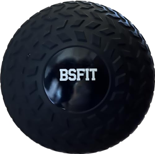 BSFIT - Slam Ball Balon Medicinal, Goma de Ejercicio. Descubre la Versatilidad de los Balones Medicinales, Medicine Ball en Tu Rutina de Ejercicios (15 LB)