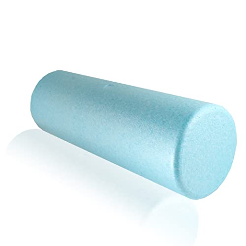 Calma Dragon Foam Roller EPP, 89898, Rodillo de masajes, Roller para Yoga, Fitness, Pilates, Cilindro para Masajes Musculares, Longitud 45 cm diámetro 15 cm, Rodillo miofascial (azul)