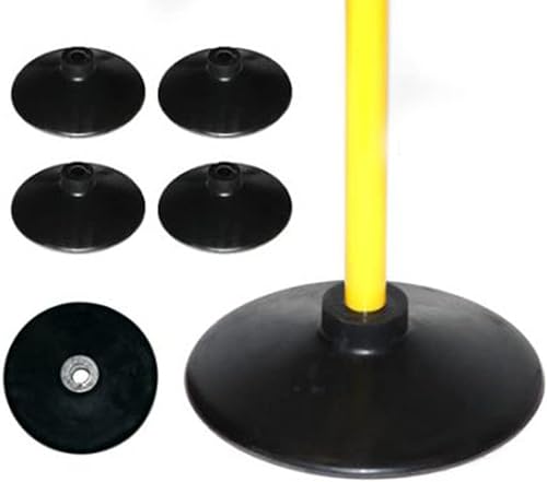 CANNON Set de Salto (3 Picas, 2 Bases de Caucho, 2 Clips de conexión) Color Amarillo