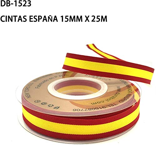 Cinta Bandera España 15mm x 25m