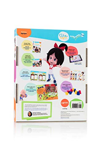 Cleo & Cuquin Family Fun! Sorting Math Kit and App: Spanish/English, Bilingual Education, Preschool Ages 3-5, Kindergarten Readiness, Learn Sorting ... Activities, Games, Drawing, Video and AR