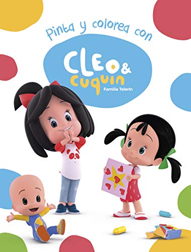 Cleo y Cuquín, Familia Telerín. Actividades - Pinta y colorea con Cleo y Cuquín (Altea)