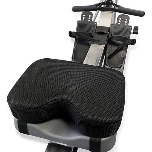 Cojín de asiento para máquina de remo Concept 2 Máquina de remo reclinada espuma estacionaria personalizada A4Y6 funda lavable memoria y con bicicleta