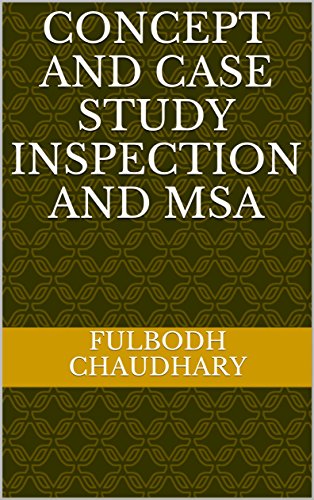 CONCEPT AND CASE STUDY INSPECTION AND MSA (English Edition)