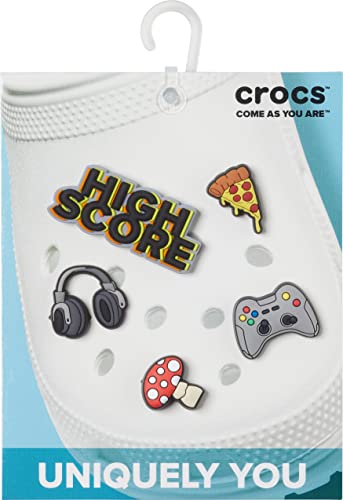 Crocs 5-pack Sports Jibbitz Shoe Charms, Encantos para zapatos, unisex-adulto, OG Gamer, Talla única