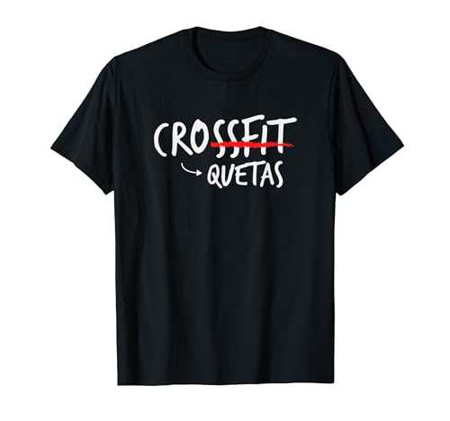 CROssfit o CROquetas? Regalo Gym Humor, Crossfit Deporte Camiseta