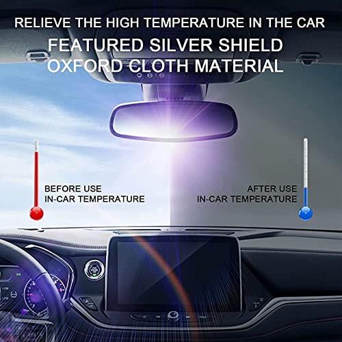 Cubierta de Coche para Toyota Auris RiN FT-BH Spade Rhombus Protector Solar Tela Oxford con Bolsa de Almacenamiento Cuerda de posicionamiento de Cuatro Ruedas(02,FT-BH)