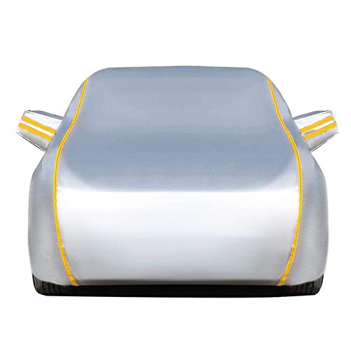 Cubierta de Coche para Toyota Auris RiN FT-BH Spade Rhombus Protector Solar Tela Oxford con Bolsa de Almacenamiento Cuerda de posicionamiento de Cuatro Ruedas(02,FT-BH)