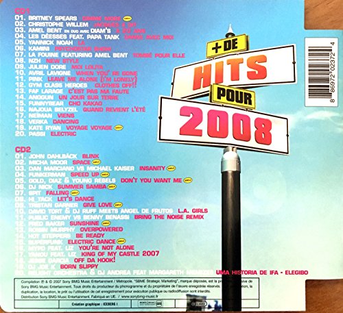 + de Hits pour 2008