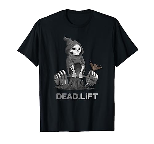 Death Deadlift Camisa bodybuilder Powerlifting Funny Gym Camiseta