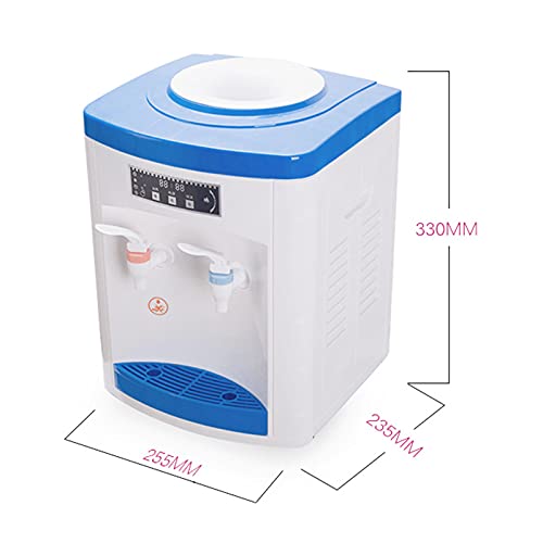 Dispensador de agua eléctrico de 550 W, caliente, frío, de pie, de escritorio, de pie, para bebidas calientes y frías, 5-18 l