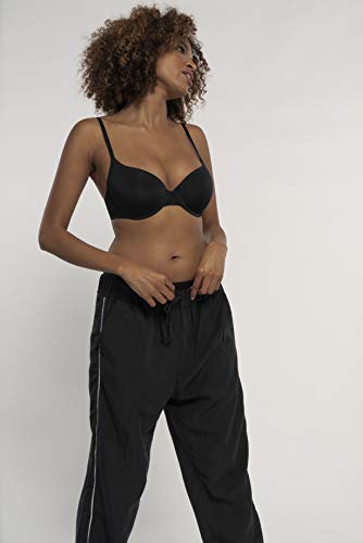 Dorina Michelle T-Shirt Bra Sujetador para Mujer Negro 75A