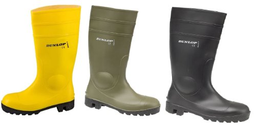 Dunlop Protective Footwear (DUO18) 142YP.41 Botas de Seguridad, Yellow, 41