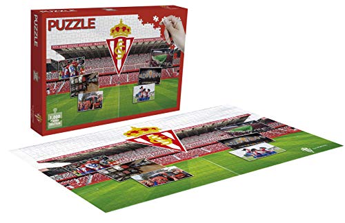 Eleven Force 1000 Puzzle Real Sporting de Gijón Piezas, Color