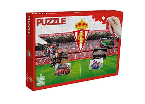 Eleven Force 1000 Puzzle Real Sporting de Gijón Piezas, Color