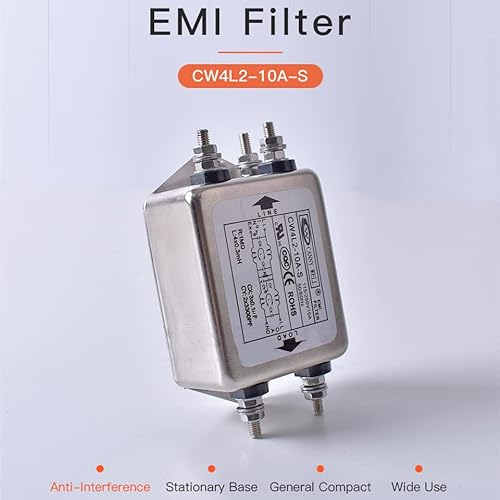 EMI Filtro de línea, Filtro de Línea Power EMI Filter, Filtro de potencia EMI CW4EL2-30A supresor de ruido monofásico de unidad de potencia 115V/250V 50/60Hz
