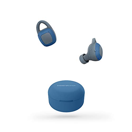 Energy Sistem Auriculares inalámbricos Sport 6 True Wireless Navy (True Wireless Stereo, IPX 7, Secure fit+, Bluetooth)