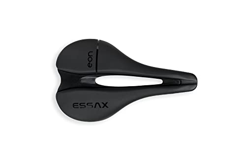 ESSAX Sillin Bicicleta Anti prostático Carretera MTB - Modelo EON 2022 Apto Montaña Triatlón Carretera Hombre Mujeres Unisex (Cromo)