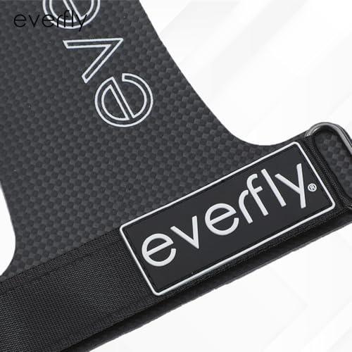 Everfly Calleras para Crossfit - Grips Sin Agujeros Fibra de Carbono – Guantes Gimnasio Hombre Mujer Protección de Manos - Diseño Ergonómico - Guantes Gym Pesas Fitness Halterofilia (E+)