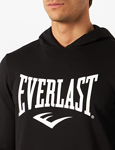 Everlast Deportes, Chaqueta con capucha de skateboarding para Hombre, Negro, XL