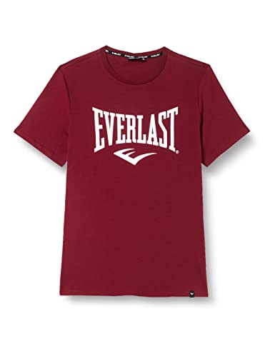Everlast Sports, T-Shirt para Hombre, Rojo (Borgoña), XL