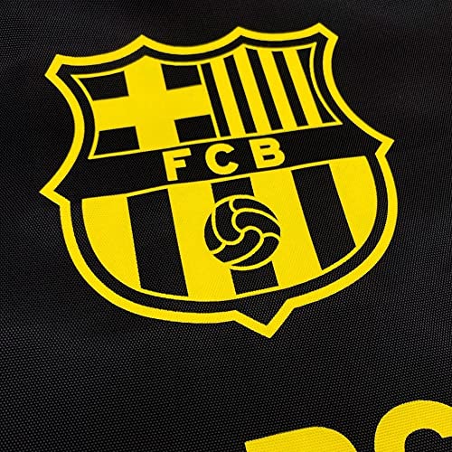 FC Barcelona Bolsa Gymsack Mochila Cuerdas Saco Negro BARÇA