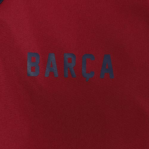 FC Barcelona - Chaqueta cortavientos oficial - Para hombre - Impermeable - Azul marino / rojo - 3XL