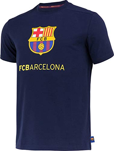 Fc Barcelone Camiseta de algodón Barça - Colección Oficial Taille Adulte S