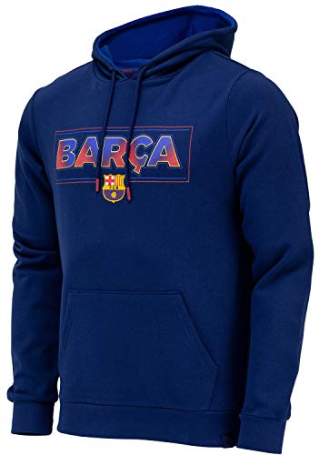 Fc Barcelone Sudadera con capucha Barca – Colección oficial para hombre